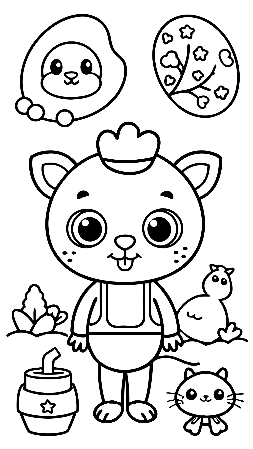 coloring pages prek